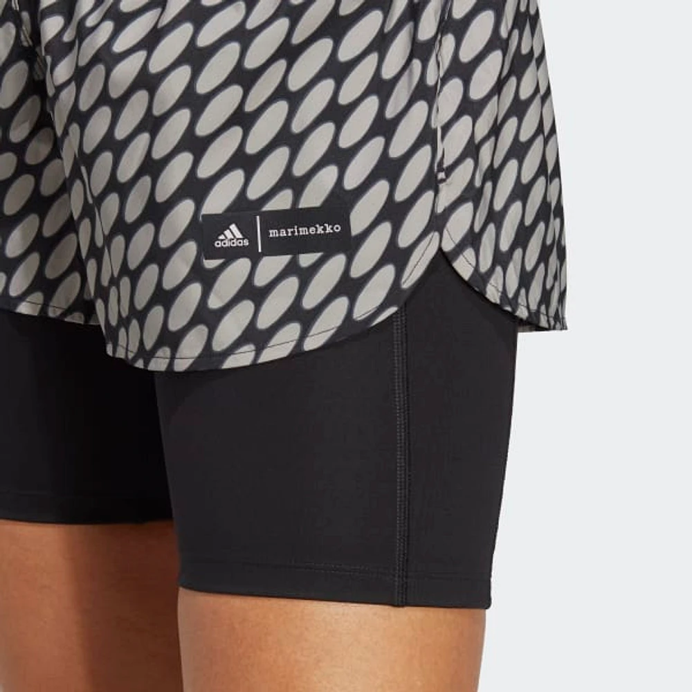 Shorts de Running 2 en 1 adidas x Marimekko Run Icons Logo 3 Barras