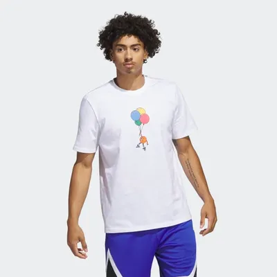 Playera Estampada Lil' Stripe Basketball