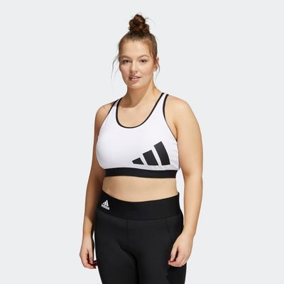 Brassière Believe This Medium-Support Workout Logo (Grandes tailles