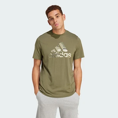 Playera Badge of Sport Estampada Camo