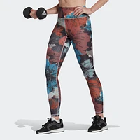 Mallas de Entrenamiento Essentials Estampadas Corte Alto