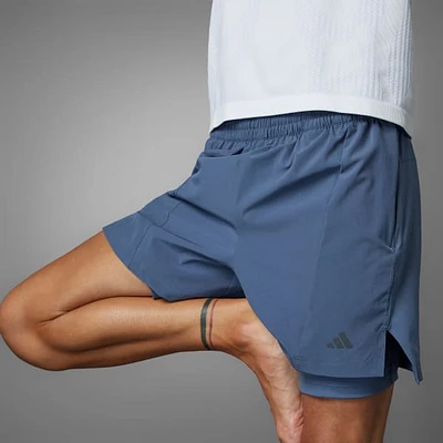 Shorts Designed for Training Yoga Premium 2-in-1