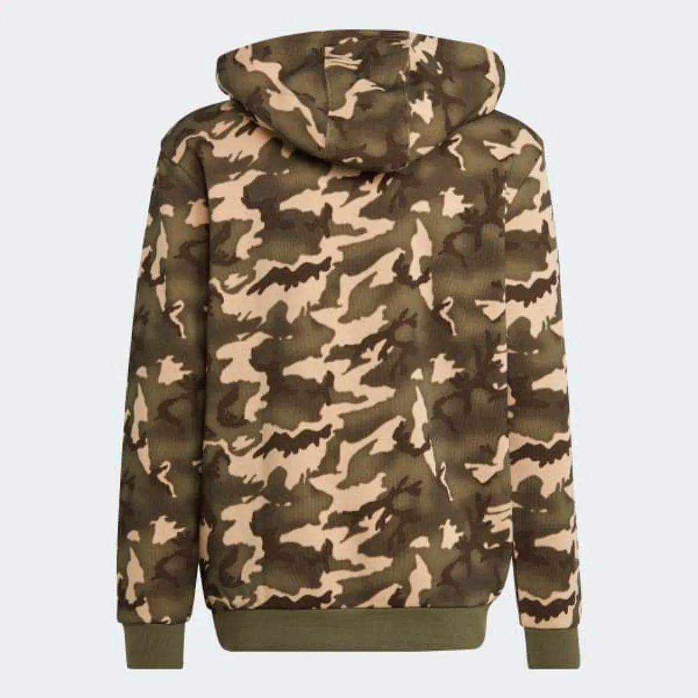 Sudadera con Gorro Camo