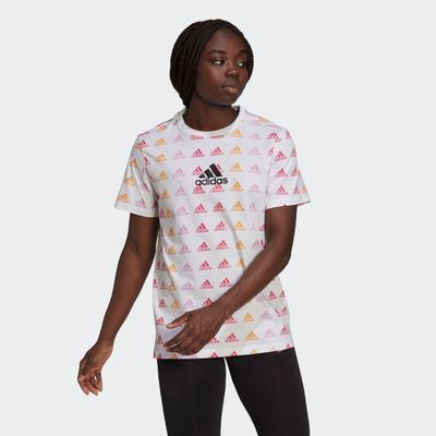T-shirt Essentials Boyfriend Gradient Logo