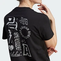 Playera Brand Love Estampada