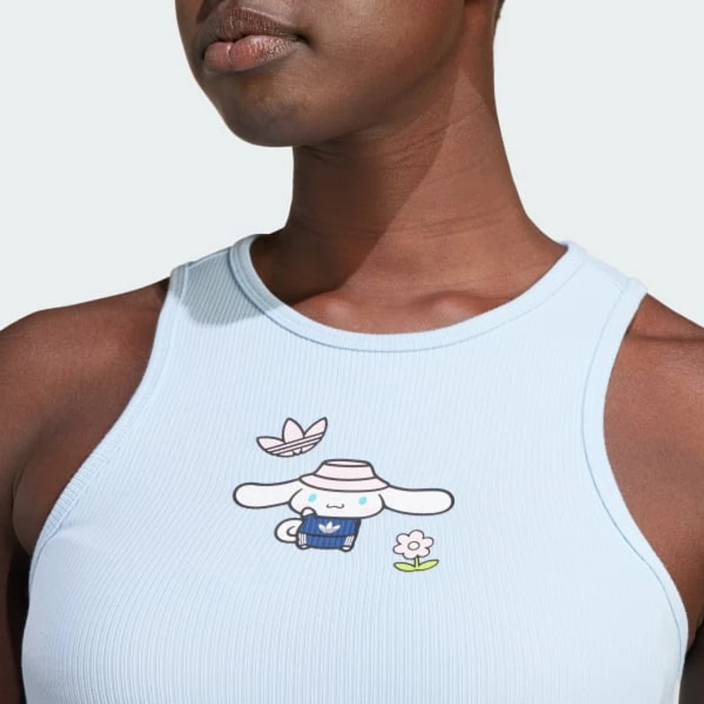 Playera Sin Mangas adidas Originals x Hello Kitty Cinnamoroll Estampada