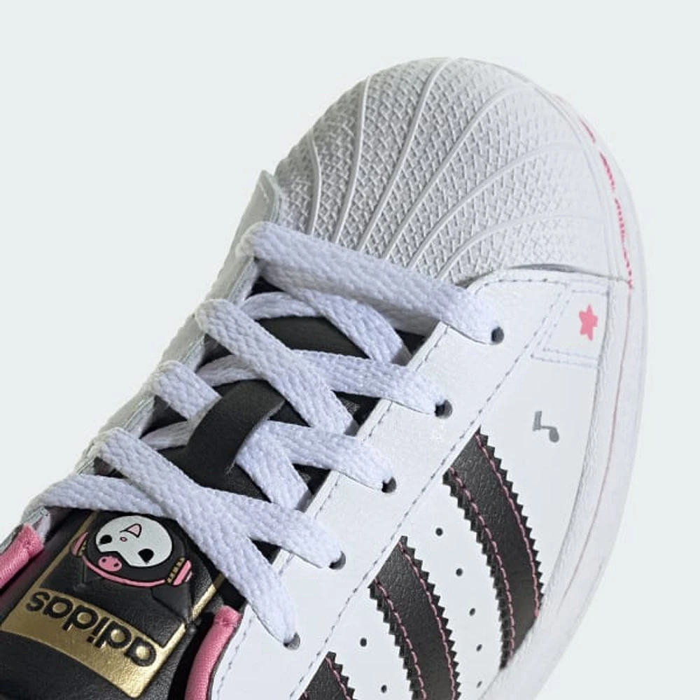 Tenis Superstar adidas Originals x Hello Kitty and Friends para Niños