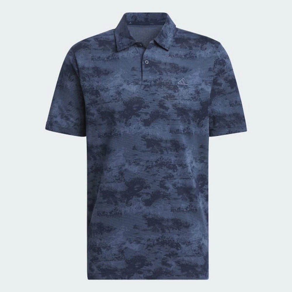 Playera Polo Estampada de Malla Go-To