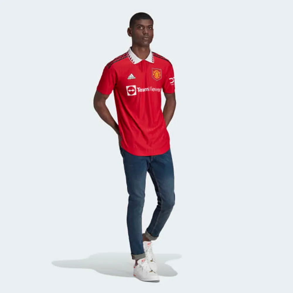 Camiseta Uniforme Local Manchester United 22/23 - Rojo adidas