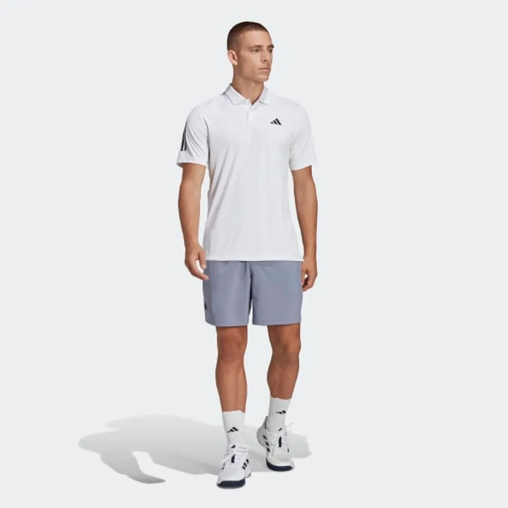 Playera Polo de Tenis Club 3 Franjas