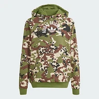 Sudadera con Gorro Camo