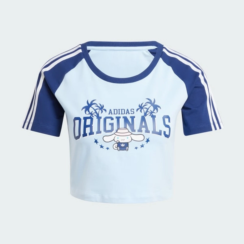 Playera adidas Originals x Hello Kitty Cinnamoroll Estampada para Bebé