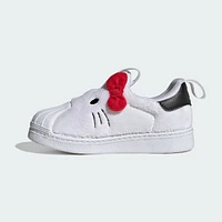 Tenis Superstar 360 adidas Originals x Hello Kitty para Niños