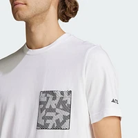 Playera Pocket Terrex Estampada