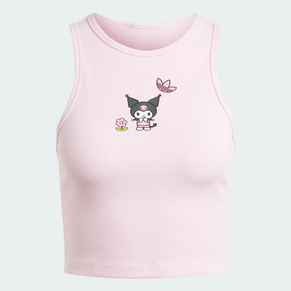 Playera Sin Mangas adidas Originals x Hello Kitty Kuromi Estampada