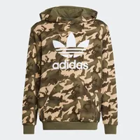 Sudadera con Gorro Camo