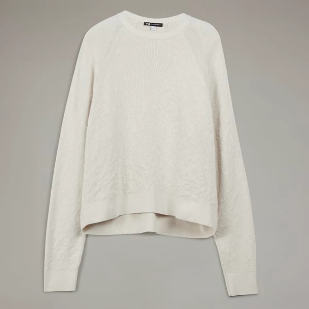 KNIT CREW SWEAT