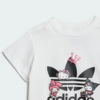 Conjunto de Vestido Playera y Mallas adidas Originals x Hello Kitty