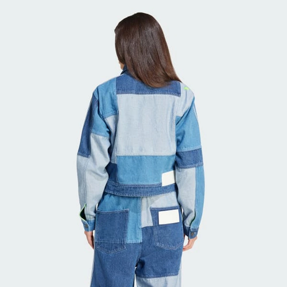 Chamarra Deportiva KSENIASCHANIDER Denim Patchwork