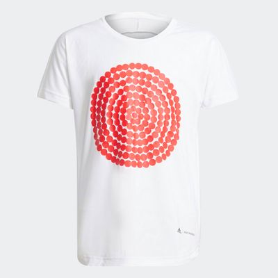 T-shirt Marimekko Primegreen AEROREADY Loose and Longer Graphic