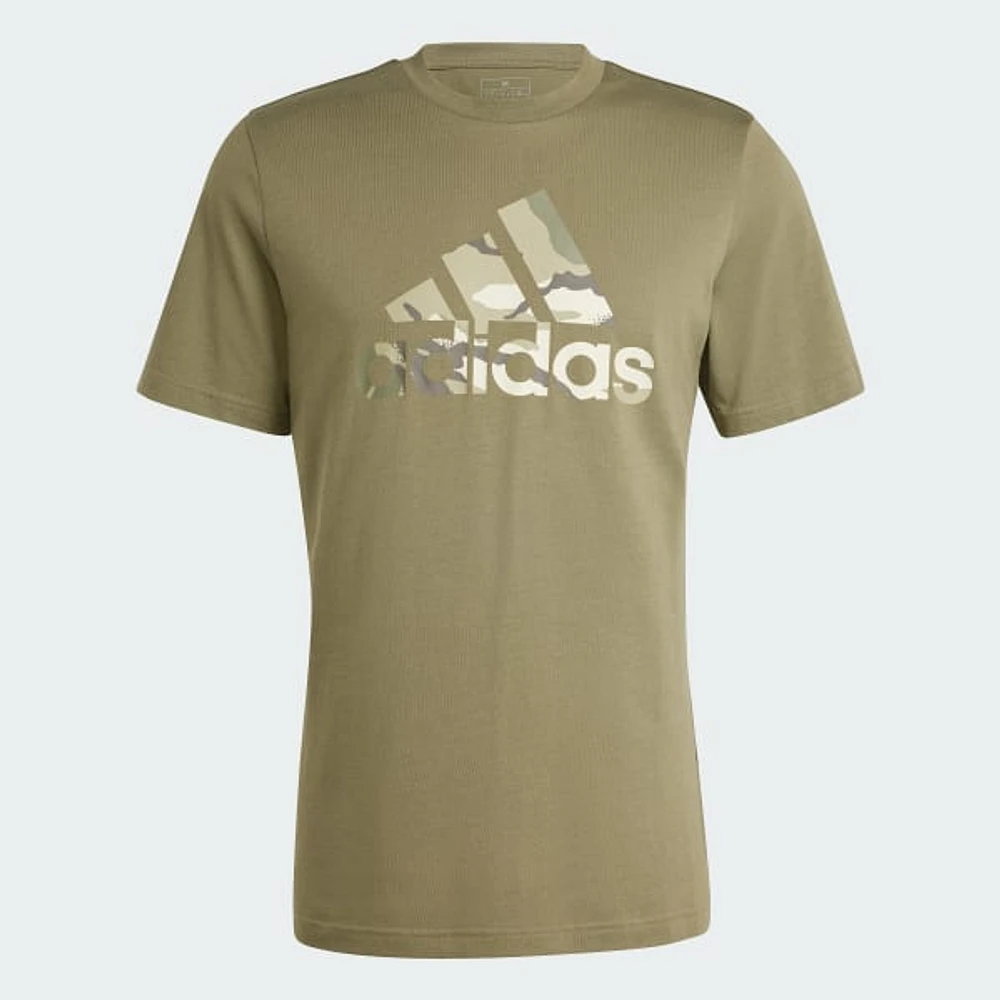 Playera Badge of Sport Estampada Camo