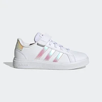 Tenis adidas Grand Court Lifestyle Cordones Elásticos y Tira Ajustable