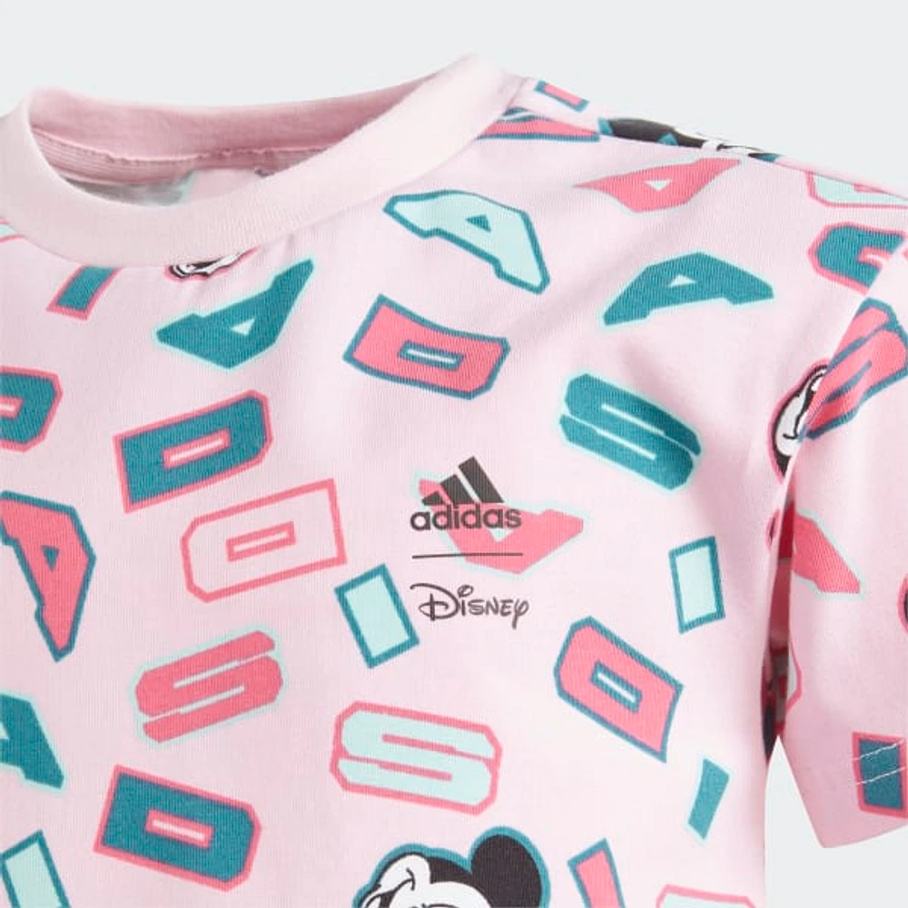 adidas x Disney Mickey Mouse Tee and Shorts Set