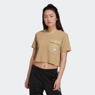 T-shirt Cropped Utility