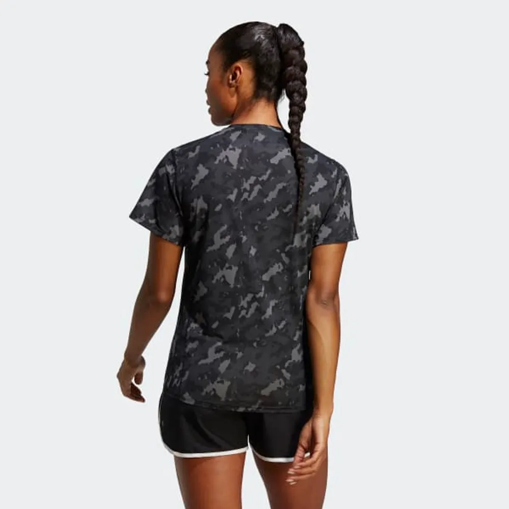 Playera Own the Run Camuflaje