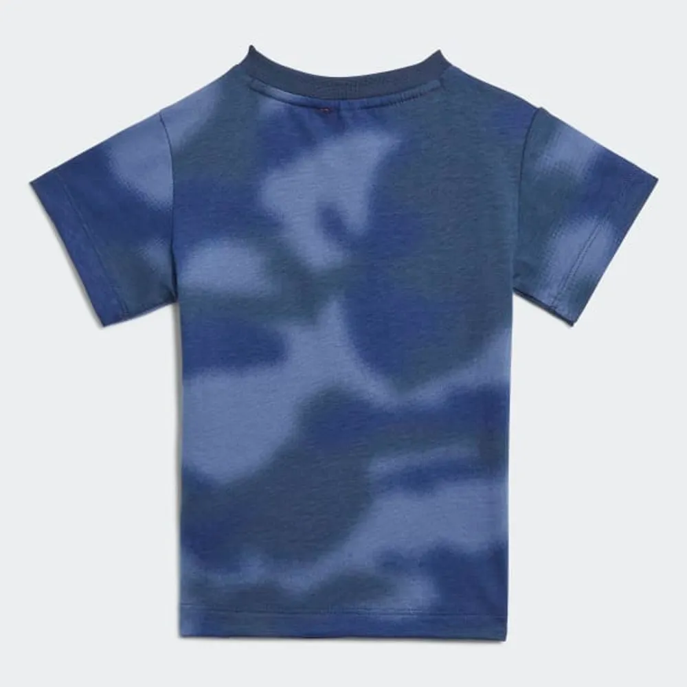 Playera con Estampado de Camuflaje