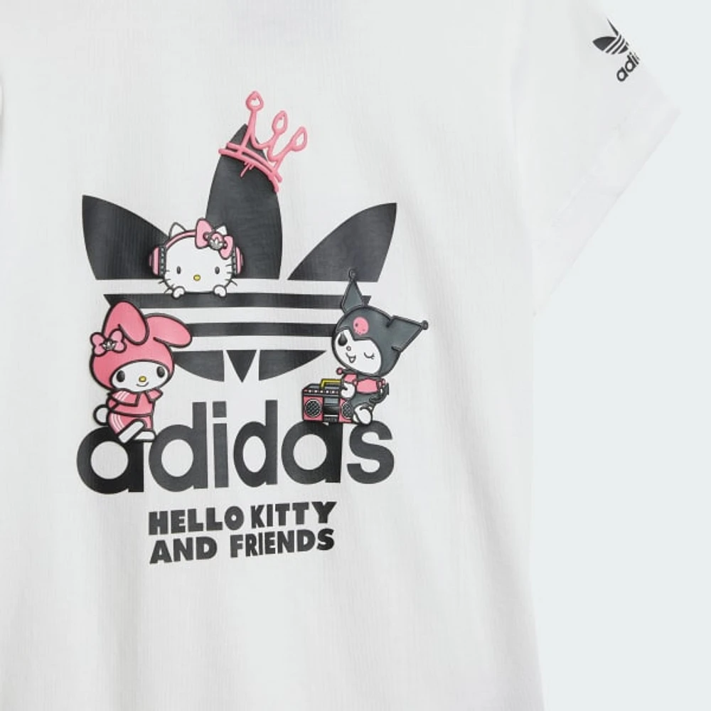 Conjunto de Vestido Playera y Mallas adidas Originals x Hello Kitty