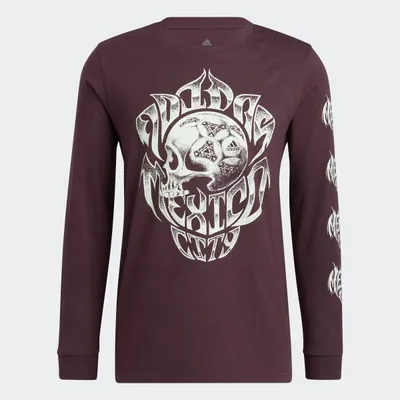 Playera Manga Larga Estampada Metal Sport Ciudad de México