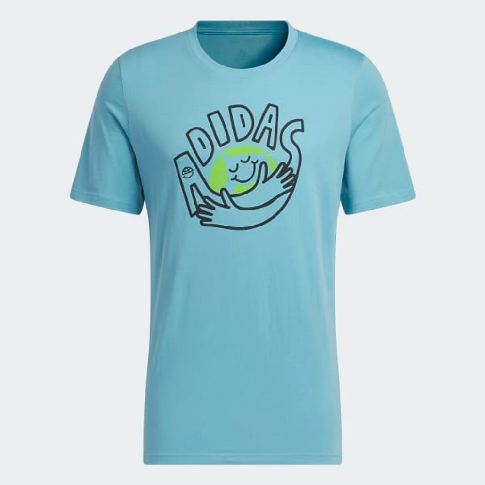 Playera adidas Change Through Sports Earth Estampada