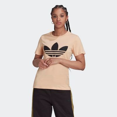 T-shirt Marimekko with Jacquard 3D Nylon Trefoil Patch