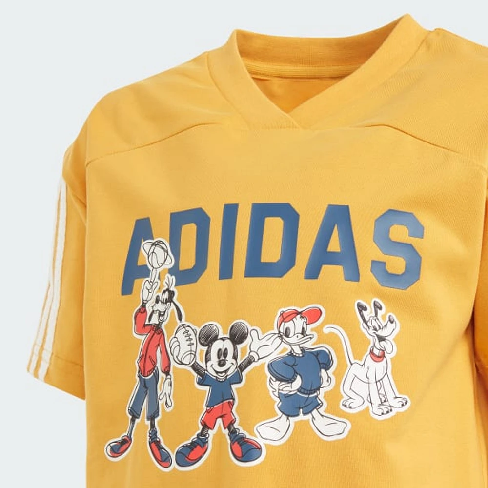 Conjunto de Playera adidas x Disney Mickey Mouse