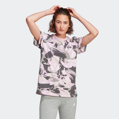 T-shirt adidas Essentials Boyfriend Camouflage