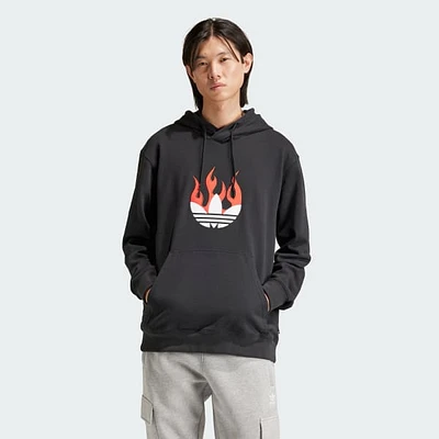 Sudadera con Gorro Flames Logo