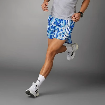 Shorts Own the Run 3 Franjas Estampados