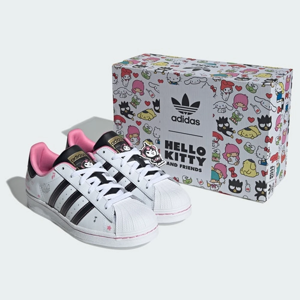 Tenis Superstar adidas Originals x Hello Kitty and Friends para Niños