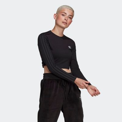T-shirt LOUNGEWEAR Cropped Long Sleeve