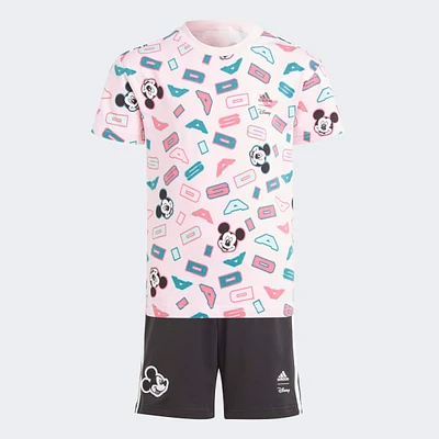 adidas x Disney Mickey Mouse Tee and Shorts Set