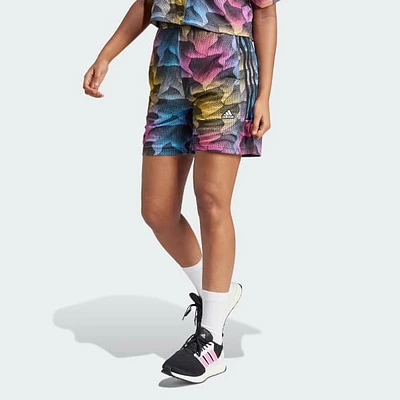 Shorts Tiro Print Mesh Summer