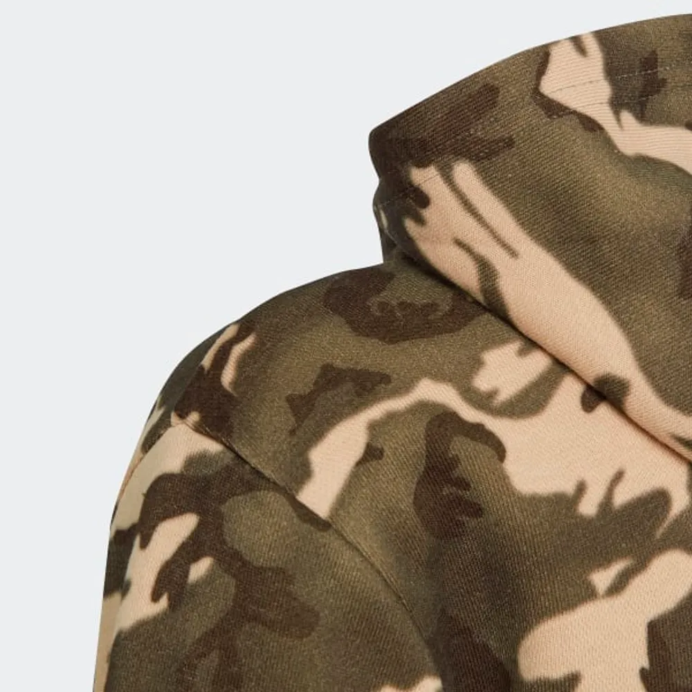 Sudadera con Gorro Camo