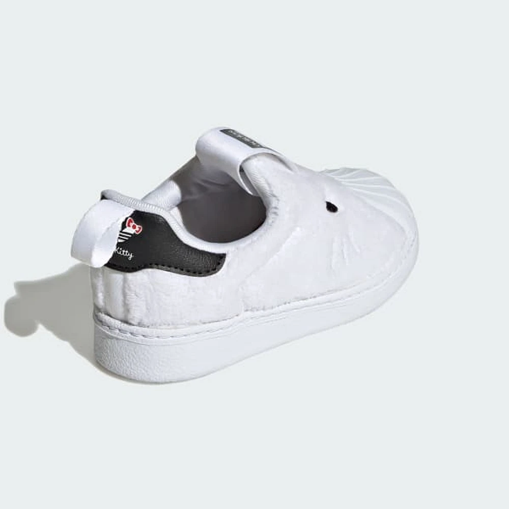 Tenis Superstar 360 adidas Originals x Hello Kitty para Niños