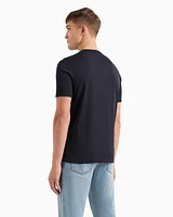 Armani Exchange - Regular fit jersey T-shirt, Man, Navy Blue, Size: