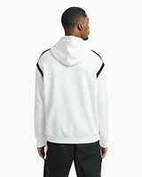 Armani Exchange - Hoodie with maxi logo on the chest, Man, White, Size: