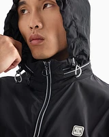 Armani Exchange - Jacket with contrasting nylon piping, Man, Black, Size: