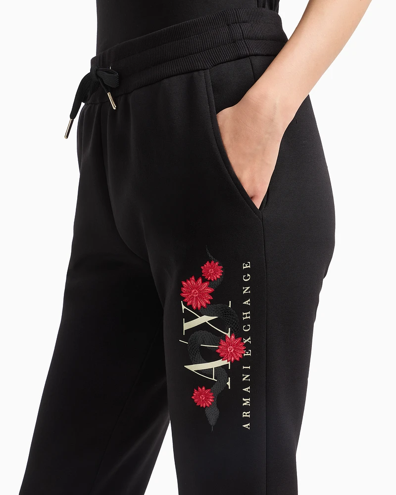 Armani Exchange - Jogger pants, Woman, Black, Size: XS