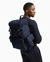 Armani Exchange - Rectangular backpack with external pockets, Man, Navy Blue, Size: TU