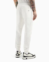 Armani Exchange - Jogger pants with logo on the back, Man, White, Size: